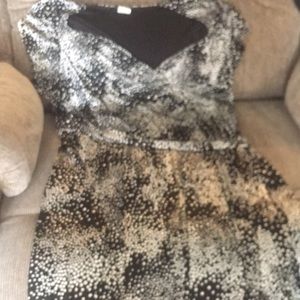 Slightly used torrid pok a dot dress size 26